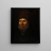 Retrato de un viejo marinero - Johannes Jensen — cuadro enmarcado en la pared
