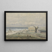 Pavilion of Wied in Scheveningen - Johannes Josephus Destree — framed artwork on a wall
