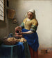 La Lechera - Johannes Vermeer — vista de la obra