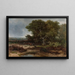 La Lande près de Wolfheze - Johannes Wernardus Bilders — framed artwork on a wall