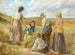 Mujeres en las dunas cerca de Skagen - Johannes Wilhjelm — vista de la obra