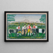 Livestock elevator - Johannes Zille — framed artwork on a wall
