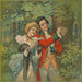 John Alden and Priscilla - Campbell Metzger Jacobson — displayed in an interior