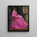 Les dominos roses - John Humphreys Johnston — framed artwork on a wall