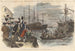 La Boston Tea Party Destruction du thé dans le port de Boston le 16 décembre 1773 - John Andrew — vista de la obra