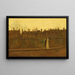In the golden twilight - John Atkinson Grimshaw — framed artwork on a wall