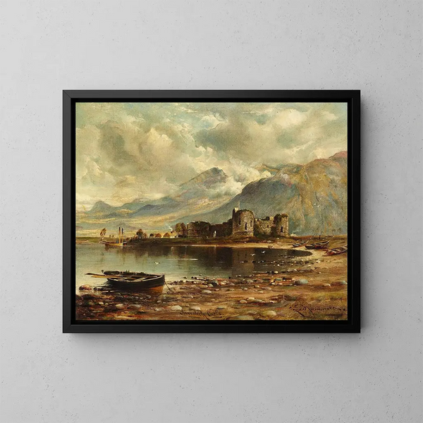Château d'Inverlochy - John Blake Macdonald — framed artwork on a wall