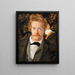 Retrato de Arthur Brett - John Brett — cuadro enmarcado en la pared