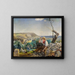 El rompedor de piedras - John Brett — cuadro enmarcado en la pared
