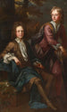 Retrato de Thomas y George Dashwood - John Closterman — vista de la obra