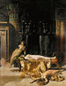 La muerte de Cleopatra - John Collier — vista de la obra
