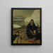 El último viaje de Henry Hudson - John Collier — cuadro enmarcado en la pared