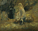 A boy with a toy cart - John Constable — artwork view