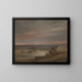 Una vista de Hampstead Heath en la mañana - John Constable — cuadro enmarcado en la pared