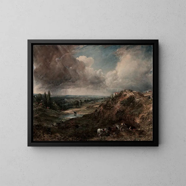 Estanque de Branch Hill en Hampstead - John Constable — cuadro enmarcado en la pared