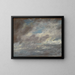 Estudio de las nubes - John Constable — cuadro enmarcado en la pared