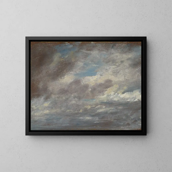 Estudio de las nubes - John Constable — cuadro enmarcado en la pared