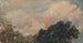 Study of Clouds with Trees - John Constable — artwork view