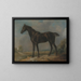 La cabra negra de Constable - John Constable — cuadro enmarcado en la pared