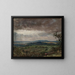 View of Hampstead Heath towards Harrow - John Constable — framed artwork on a wall