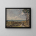 Hampstead Heath visto hacia Harrow - John Constable — cuadro enmarcado en la pared