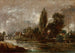 Puente de Harnham, Salisbury - John Constable — vista de la obra