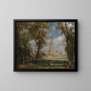 John Constable - Salisbury Cathedral from the Bishops Grounds.webp