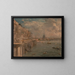 Terrasse de Somerset House depuis le pont de Waterloo - John Constable — framed artwork on a wall