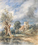 Iglesia de Stoke Poges - John Constable — vista de la obra