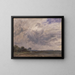 Study of a Cloudy Sky - John Constable — framed artwork on a wall