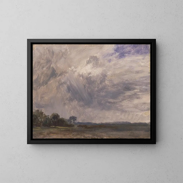 Estudio de un cielo nublado - John Constable — cuadro enmarcado en la pared