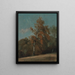Study of a Ash Tree - John Constable — framed artwork on a wall