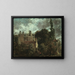 The Grove or the House of the Amiraux in Hampstead - John Constable — framed artwork on a wall