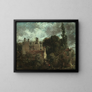 John Constable - The Grove or the Admirals House in Hampstead.webp