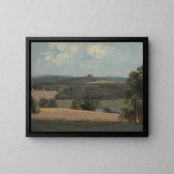 Parque de Trentham - John Constable — cuadro enmarcado en la pared