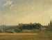 View towards the vicarage of East Bergholt - John Constable — artwork view