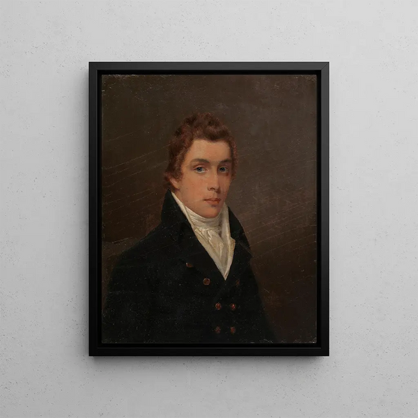 John Cox Dillman Engleheart - Portrait of a Gentleman.webp