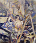 Cubist analysis painting - John E. Thompson — artwork view