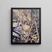Cubist analysis painting - John E. Thompson — framed artwork on a wall