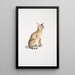 Chat aliado Felis affinis - John Edward Gray — cuadro enmarcado en la pared