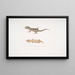 Beau Cyrtodactylus Cyrtodactylus pulchellus - John Edward Gray — cuadro enmarcado en la pared