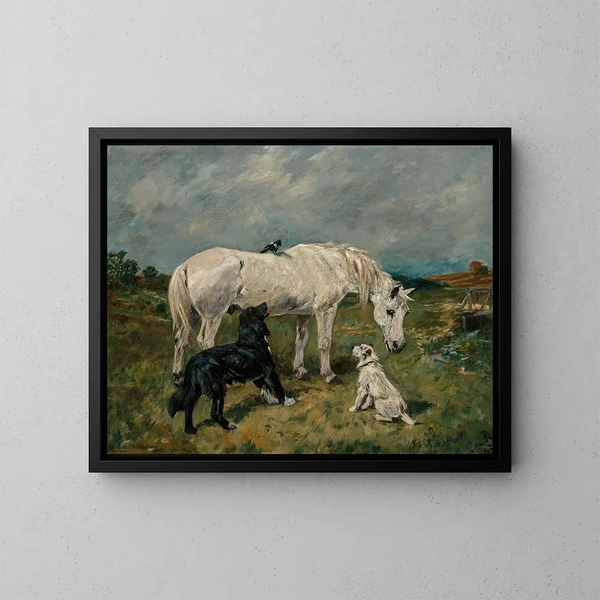 fuera de alcance - John Emms — cuadro enmarcado en la pared