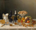 de vino, queso y frutas - John F. Francis — vista de la obra