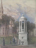Fontaine Bennett en New Haven Green - John Ferguson Weir — vista de la obra