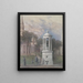 Fontaine Bennett en New Haven Green - John Ferguson Weir — cuadro enmarcado en la pared