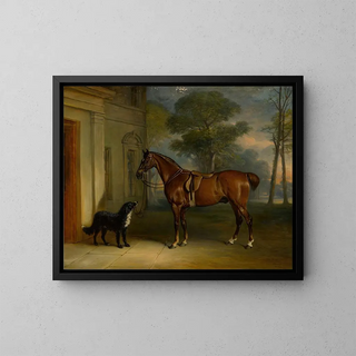 John Ferneley Jr - Outside Allington Hall.webp
