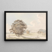 The Thames with Sion House - John Fisher Bishop of Salisbury — framed artwork on a wall