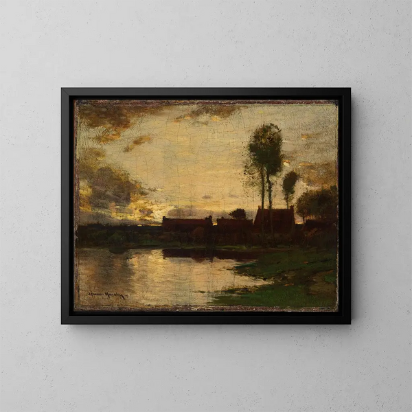 Pequeño paisaje - John Francis Murphy — cuadro enmarcado en la pared