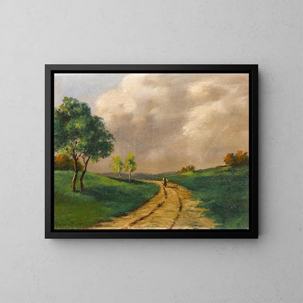 El camino de regreso - John Francis Murphy — cuadro enmarcado en la pared