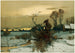 Winter Landscape Painting - John Francis Murphy — artwork view